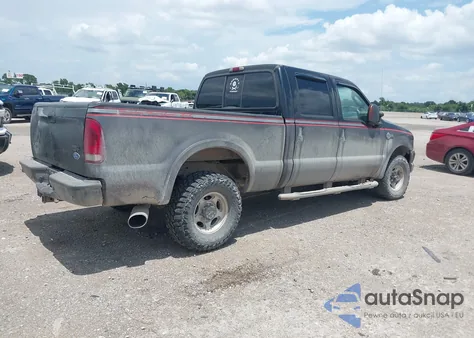 2004 Ford F-250 Lariat/Xl/Xlt z USA, uszkodzony, nr VIN 1FTNW21P04EC98909